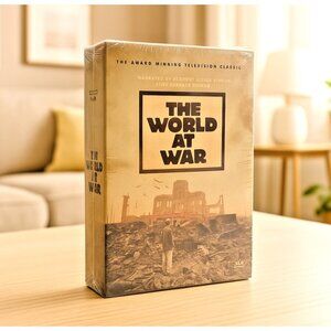 The World at War Complete DVD Box Set New SEALED 26 Episodes WWII Documentary